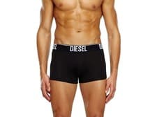 Image of Diesel Underware Underpants Men's Boxer Trunks Stretch Cotton Black Size XL 