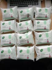 Image of PURE FACIAL SENSITIVE COMLETE FACE CLEANSING WIPES 12 xPACKS JUST £12.79FREEPOST