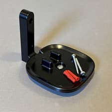 Image of Wall Mount for Sonos One Speaker 1. Colours: Black, White or Grey.