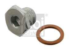 Image of Sump Plug 48887 Febi Oil Drain 11131704394 11131704394S1 11131742994 Quality New