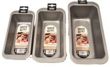 Image of BAKER & SALT NON STICK LOAF TINS 1LB, 2LB OR 4LB