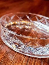 Image of Cut Glass Soap Dish