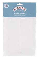 Image of Kilner Cotton Muslin Square for Jam Marmalade Jelly Preserves 50cm x 50cm