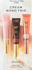 Image of Revolution Pro Cream Wand Trio Contour Blush Glow Medium