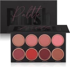 Image of Blush Palette, 8 Colors Makeup Blush, Matte Long Lasting Brightening Complexion