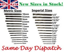 Image of HSS Spiral Flute Hand Reamers M2 Straight Shank Metric Imperial Royal Mail 48