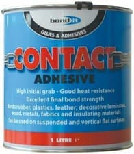 Image of Bond It Premium Grade Contact Adhesive, 500ml - Blue