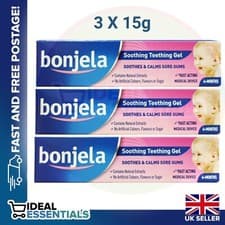 Image of Bonjela Soothing Teething Gel. - 3 pack X 15g  ***Free 🇬🇧 Postage ***