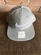 Image of GENUINE NIKE PRO SWOOSH EMBROIDERED STITCHED LOGO CAP HAT One Size, New ⭐️