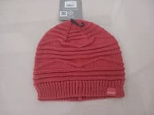 Image of GENUINE LADIES REGATTA OUTDOORS MULTI-MIX MINERAL RED BEANIE HAT BNWT ONE SIZE