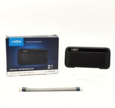 Image of Crucial X8 2TB Portable SSD Memory Drive Gen2 USB 3.2 1050MB/s TESTED! NEW Read
