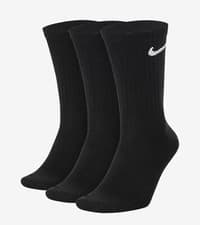 Image of Nike Lightweight Everyday Socks Pack of 3 Men, Women sport Ankle and Crew Socks