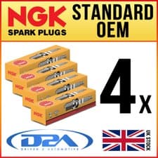 Image of 4x NGK BR10ES 4832 Standard Spark Plugs *Wholesale Price SALE*