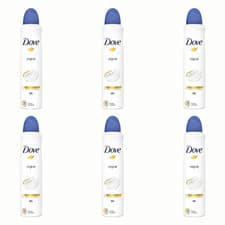 Image of Dove Original Antiperspirant Deodorant Spray 250ml - Pack of 6