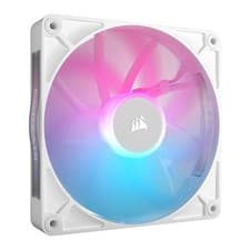 Image of 140mm Corsair iCUE LINK RX140 RGB, White, 7 Blade, PWM, Magnetic Dome Bearing, S