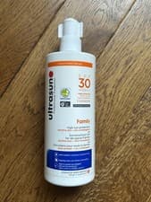 Image of ULTRASUN High Sun Protection Family SunScreen, SPF30, 400ml Pump (New&Sealed)