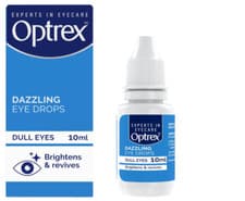 Image of Optrex - Dazzling Eye Drops for Dull Eyes - Brightens and Revives - 10ml
