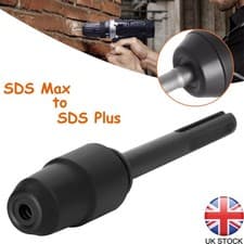 Image of SDS Max to SDS Plus Adapter, Chuck Drill Adaptor Converter Shank Quick Tools HOT