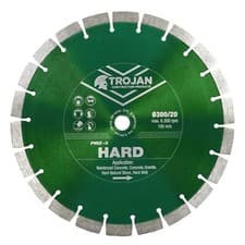 Image of Trojan Pro-X Hard Diamond Blade for Cutting Brick, Concrete, Stonework, Granite