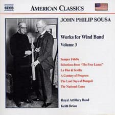 Image of John Philip Sou Music for the Wind Band Vol. 3 (Brion, Royal Ar (CD) (US IMPORT)