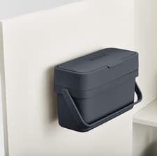 Image of Joseph Joseph Compo 4 Easy fill Slimline Food Waste Recycling Caddy Cracked
