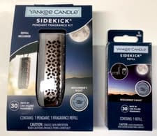 Image of Yankee Candle Car Sidekick MidSummer's Night Pendant Fragrance Kit + 1 Refill