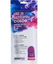Image of Minetan Bronze On Blender Sponge Applicator Mitt