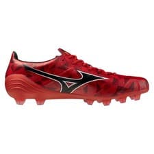 Image of MIZUNO Mens Red Alpha 2 FG Rugby Boots UK 12 NEW Ref 1793