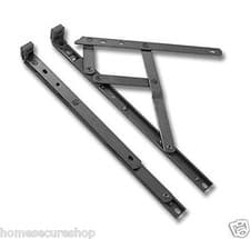 Image of EGRESS UPVC Window Hinges Friction Stays. 12" 16"