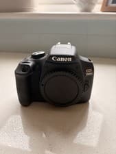 Image of Canon EOS 2000D Digital SLR Camera Black Body Only Includes Battery