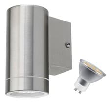 Image of 5w LED Stainless Steel Single Down Outdoor Garden Wall Light
