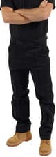 Image of Mens SITE KING Classic Black Work Trousers Size 28 to 56 - WORKWEAR PANTS