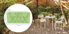 Image of Water Resistant Bistro Patio Furniture Set Cover