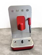 Image of Smeg BCC12 Automatic Bean-to-Cup Coffee Machine Red Used Excellent Condition