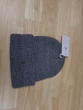 Image of Air Jordan Beanie Mens Knit Utility Carbon Grey Gold Metal Jumpman DM8272 091