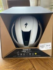 Image of Specialized Evade 3 Road Cycling Helmet White Large Brand New In Box with MIPS