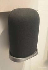Image of Wall Mount Holder for Google Nest Audio – Durable Plastic Bracket Stand