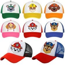Image of Paw Patrol Baseball Cap Adjustable Trucker Hat Sport Snapback Sunhat Gift