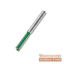 Image of Trend C008X1/4TC CraftPro Two Flute Straight Router Cutter 6.3mm Dia x 25.4mm Cu