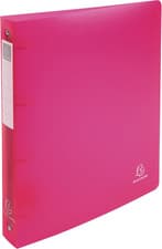 Image of Exacompta Chromaline PP Semi Rigid Ring Binders A4 4 Ring 40 Mm Spine Single Ra
