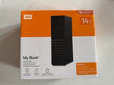 Image of WD My Book Desktop HDD 14TB, PC/Laptop/Mac Compatible (WDBBGB0140HBK-EESN)