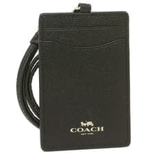 Image of Coach Card Case, IMBLK, Black