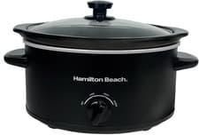 Image of Hamilton Beach 3.5L Comfort Cook Slow Cooker, 160W Energy-Efficient Design, Remo