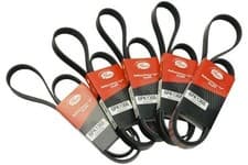 Image of GATES MICRO-V MULTI-RIBBED BELT FORD Fiesta 1.3 09/95-04/02 6PK1438