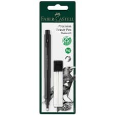 Image of Faber-Castell Precision Eraser Pen & Refill Erasers FC-185610