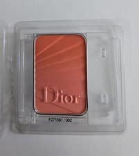 Image of Christian Dior Vibrant Colour Powder Blush #002 Full Size Refill Tester Case NEW