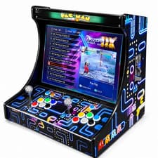 Image of Tabletop Arcade Machine 2 Player Coin Operated Retro Games Cabinet