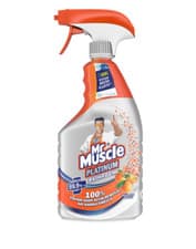 Image of Mr Muscle Bathroom Cleaner Platinum Mandarin & Orange 750ml