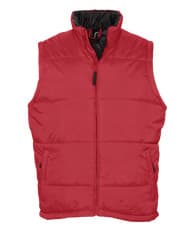 Image of SOLs Showerproof Bodywarmer BLACK RED GREEN or BLUE Warm Gilet Vest S - 5XL