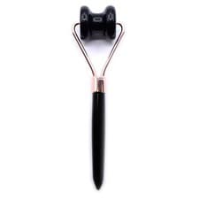 Image of Gemstone Jawline Roller - Black Obsidian